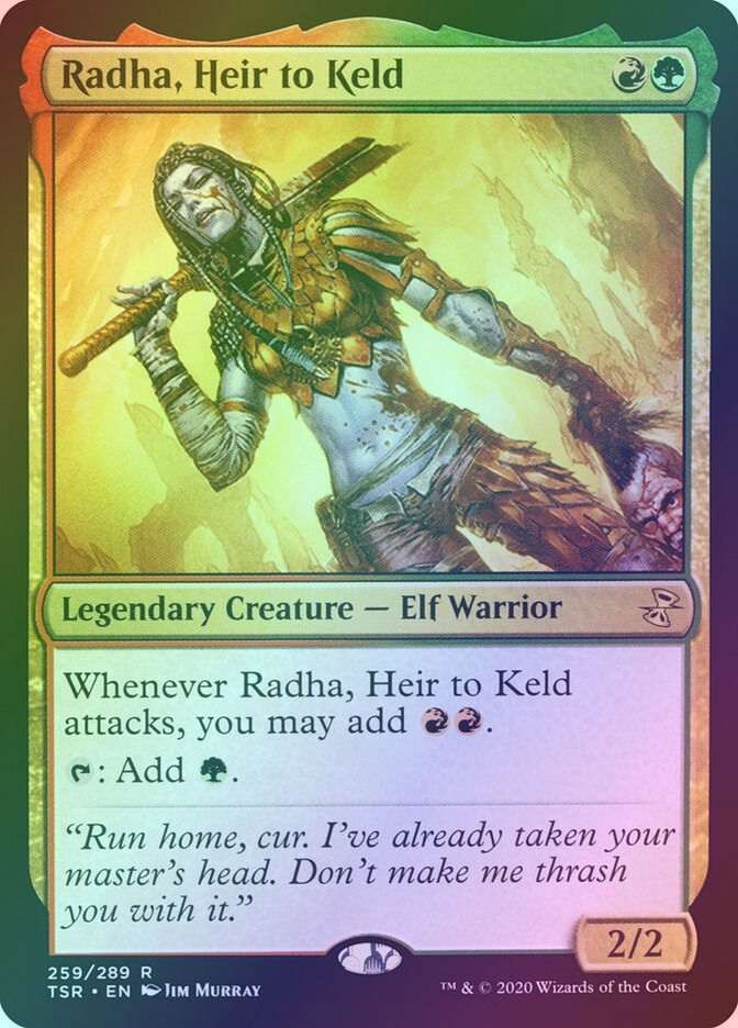 Radha, Heir to Keld (TSR) (259) / Foil