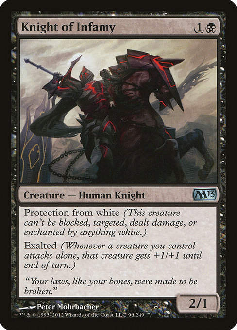 Knight of Infamy (M13)