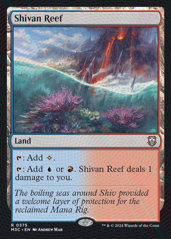 Shivan Reef (M3C) (375) / Ripple Foil