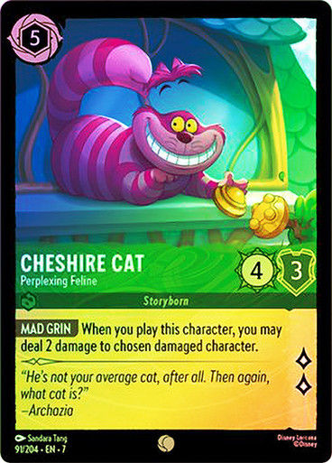 Cheshire Cat - Perplexing Feline (LOR_ARC) / Foil