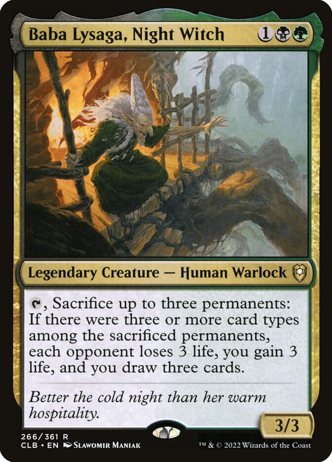 Baba Lysaga, Night Witch (CLB) (266)