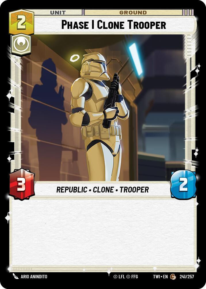 Phase I Clone Trooper (TWI) (241/257)