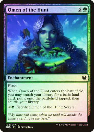 Omen of the Hunt (THB) (192) / Foil