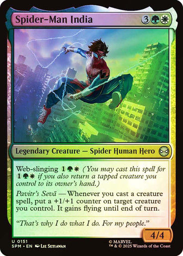 Spider-Man India (SPM) (151) / Foil