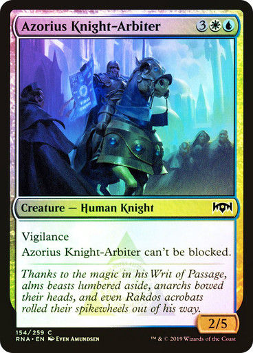 Azorius Knight-Arbiter (RNA) (154) / Foil