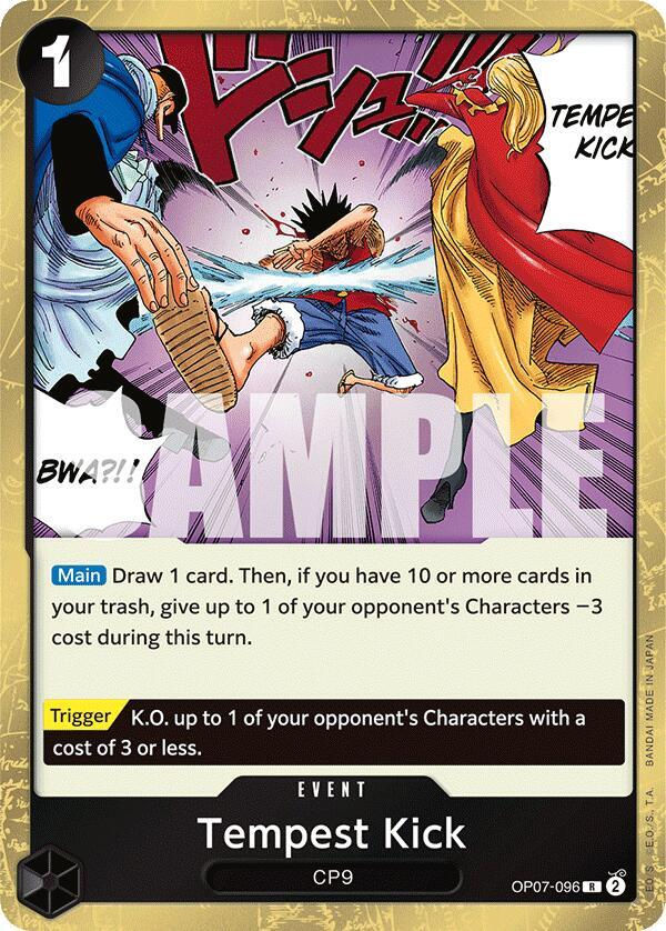 Tempest Kick (OP07-096) / Foil