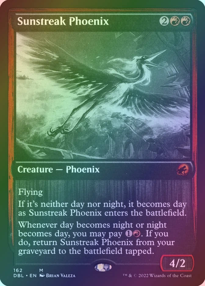 Sunstreak Phoenix (DBL) (162) / Foil