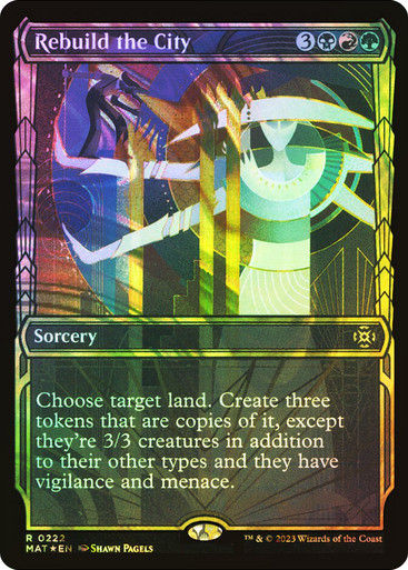 Rebuild the City (MAT) / Halo Foil