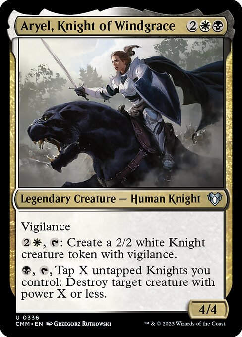 Aryel, Knight of Windgrace (cmm)