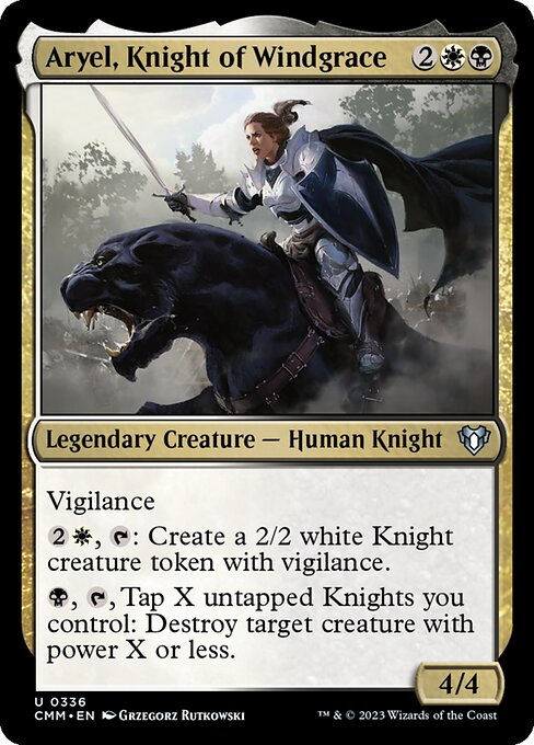 Aryel, Knight of Windgrace (cmm)