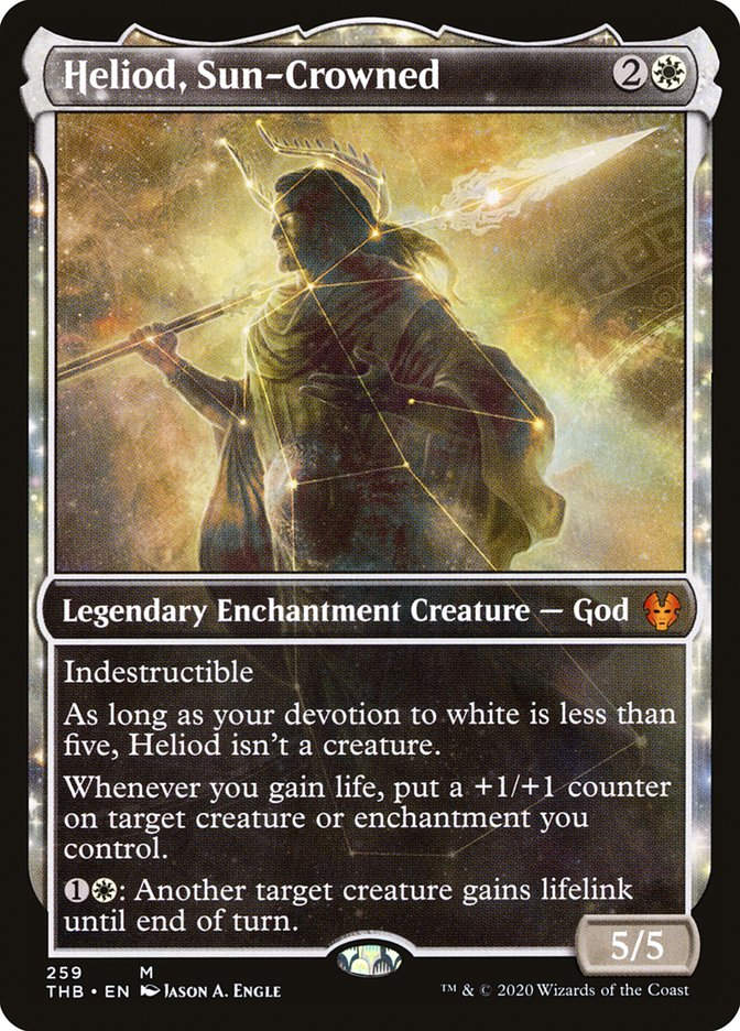 Heliod, Sun-Crowned (THB) (259) / Showcase