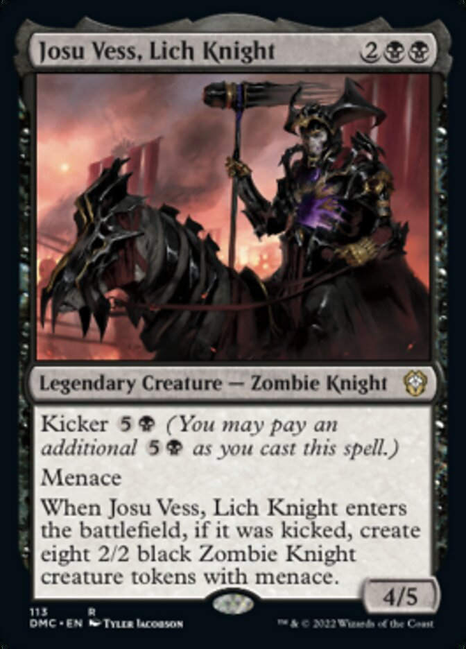 Josu Vess, Lich Knight (DMC)
