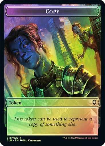 Copy // Treasure (Token CLB) / Foil — cara 1 de 2