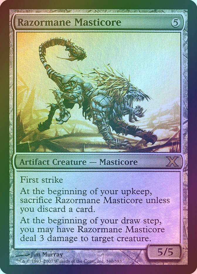 Razormane Masticore (10E) (340★) / Foil