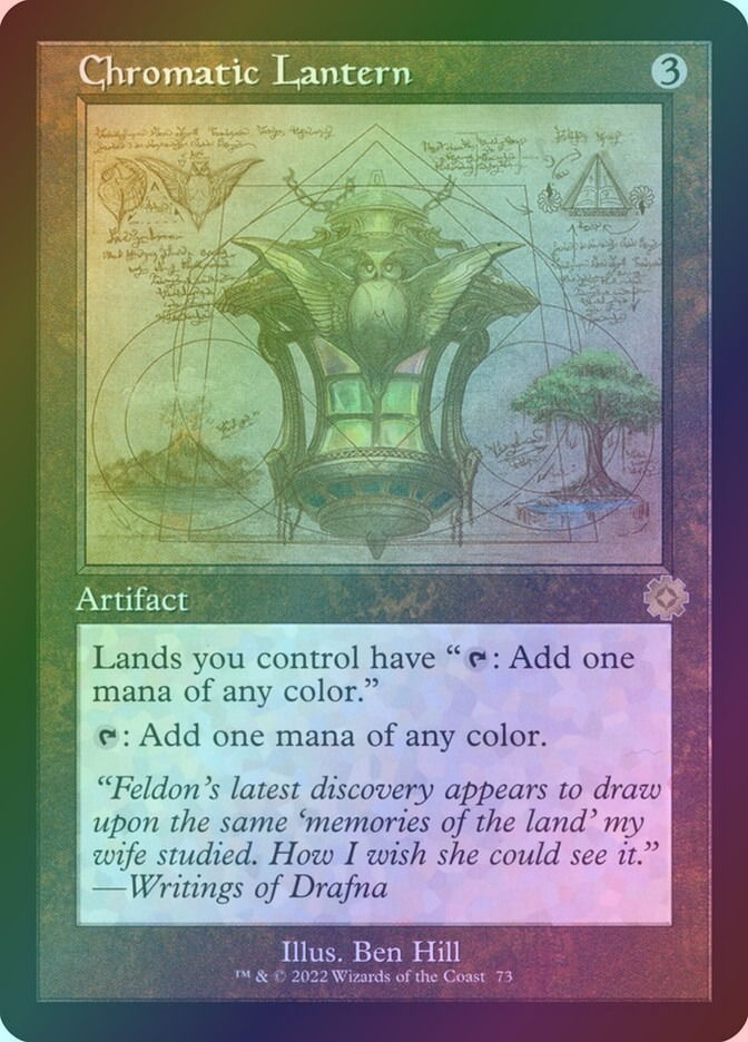Chromatic Lantern (BRR) (73) / Foil / Schematic