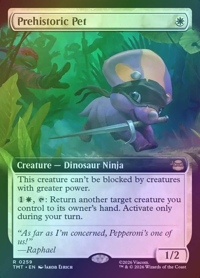 Prehistoric Pet (TMT) (259) / Extended Art / Foil