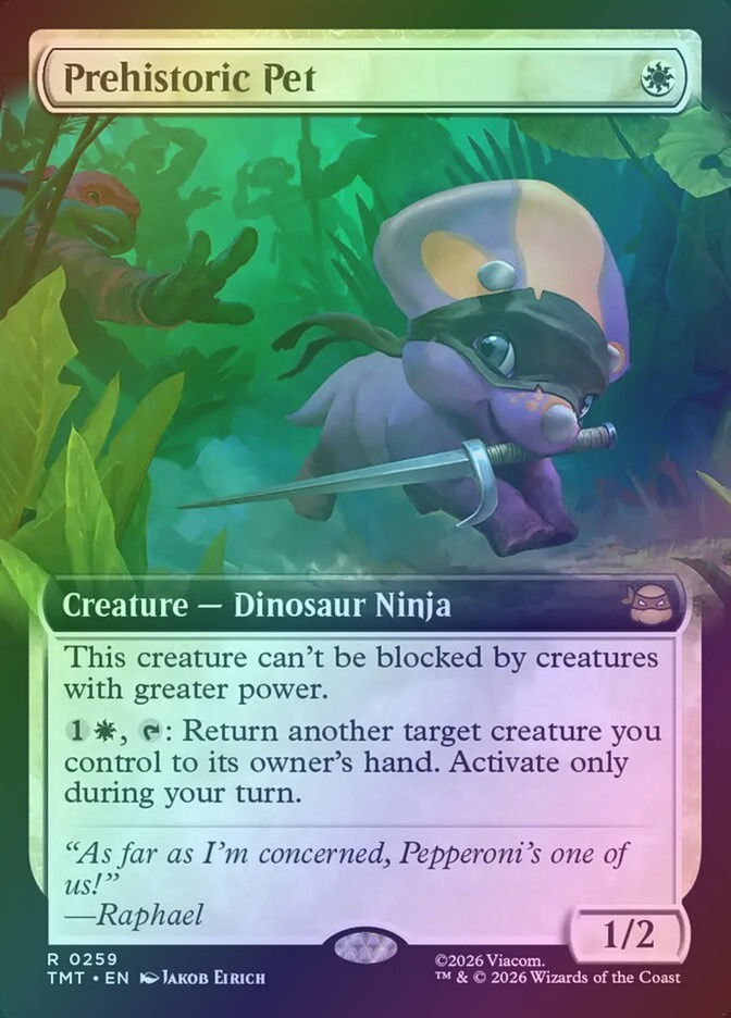 Prehistoric Pet (TMT) (259) / Extended Art / Foil