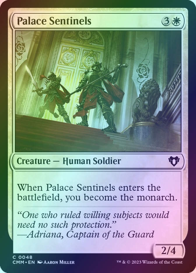Palace Sentinels (CMM) (48) / Foil