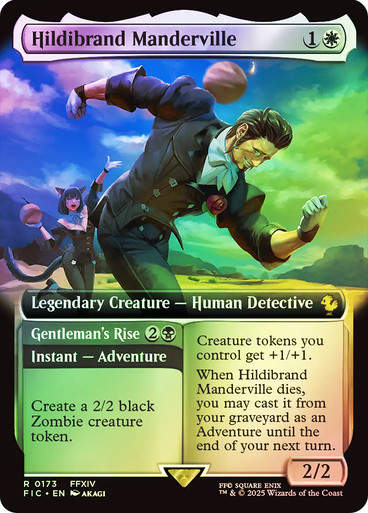 Hildibrand Manderville // Gentleman's Rise (FIC) (173) / Extended Art / Foil