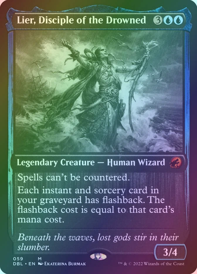 Lier, Disciple of the Drowned (DBL) (59) / Foil