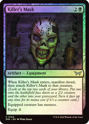 Killer's Mask (DSK) (104) / Foil