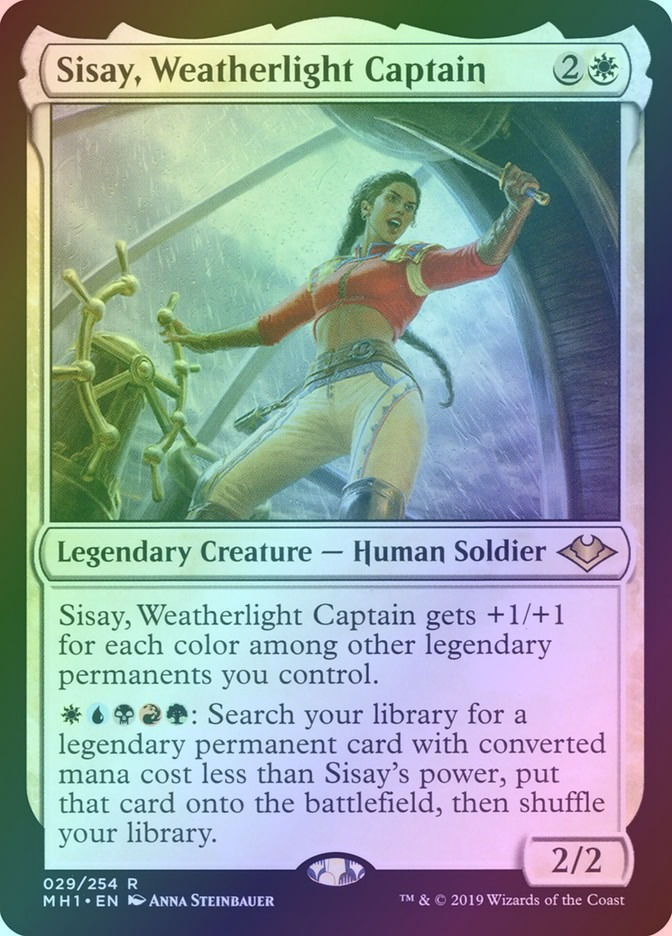 Sisay, Weatherlight Captain (MH1) (29) / Foil