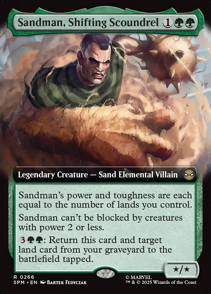 Sandman, Shifting Scoundrel (SPM) (266) / Extended Art