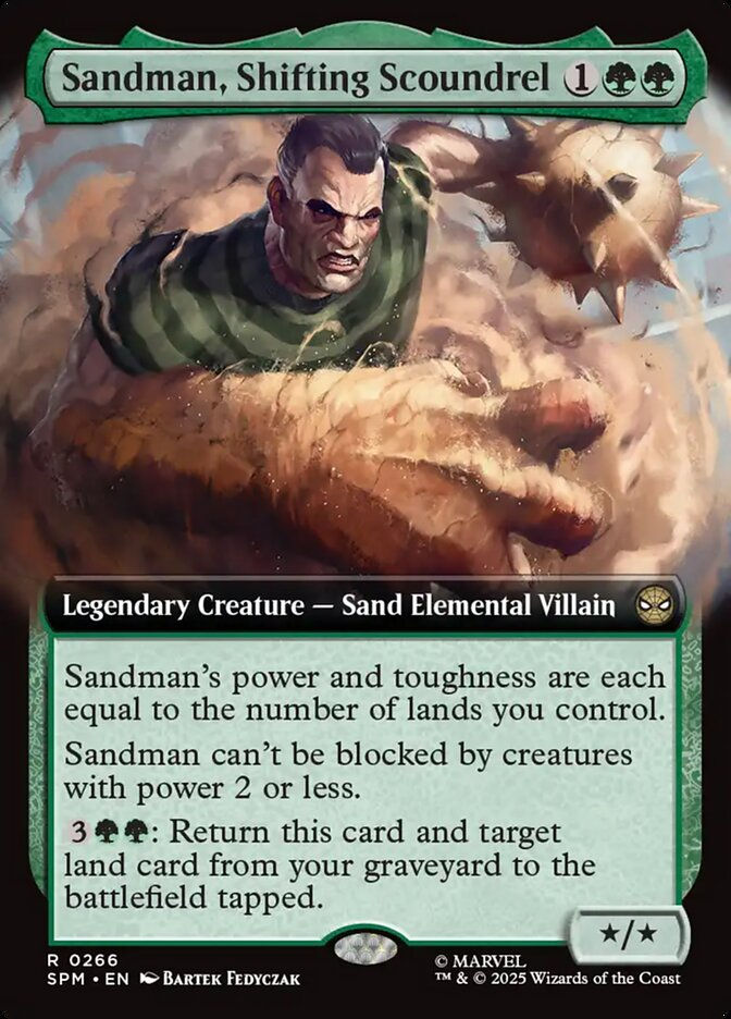 Sandman, Shifting Scoundrel (SPM) (266) / Extended Art