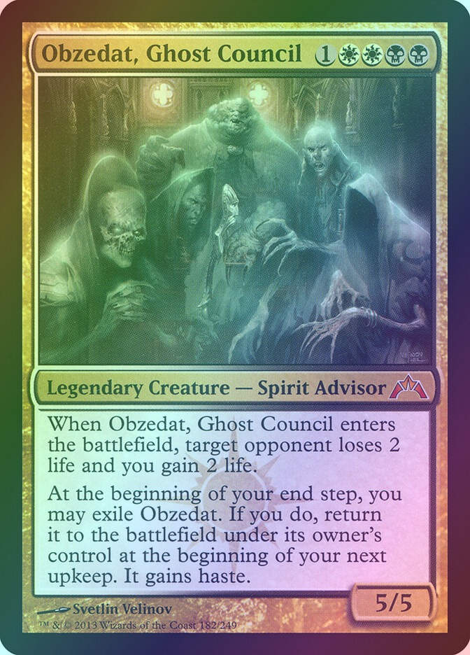 Obzedat, Ghost Council (GTC) (182) / Foil