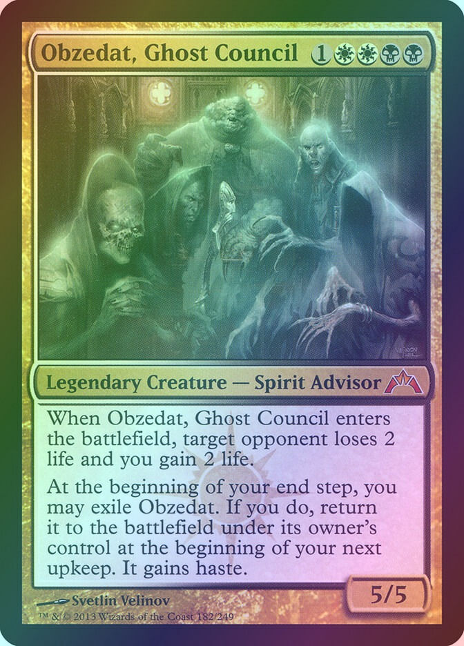 Obzedat, Ghost Council (GTC) (182) / Foil
