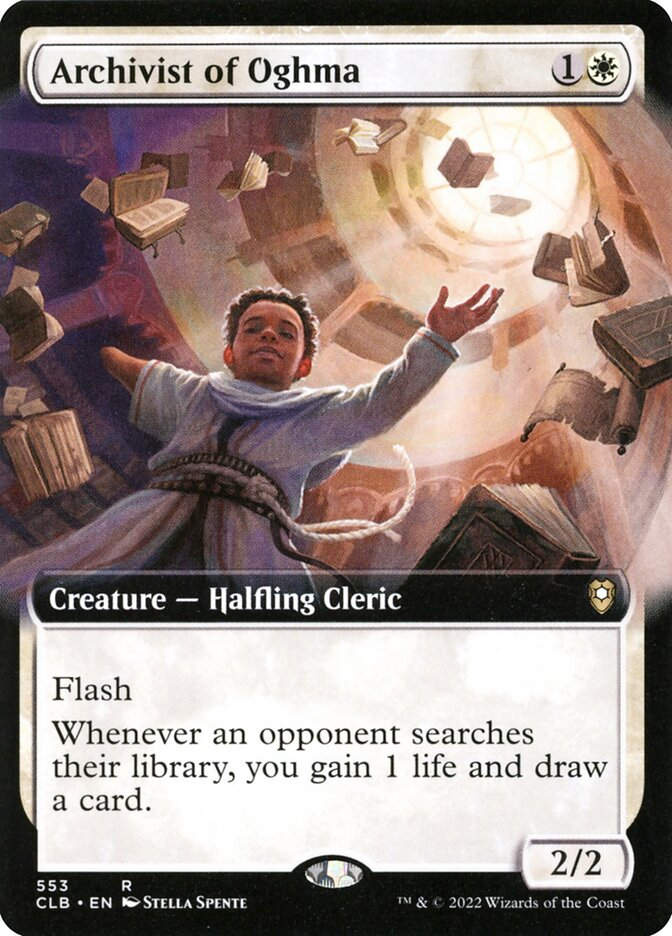 Archivist of Oghma (CLB) (553) / Extended Art