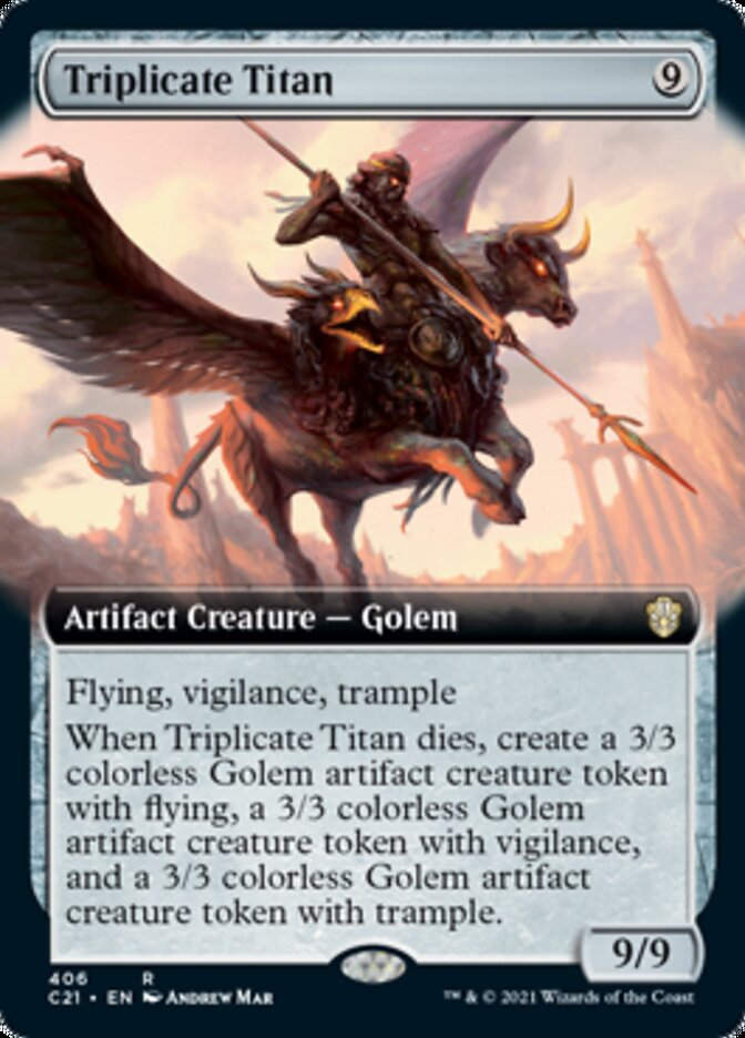 Triplicate Titan (C21) / Extended Art