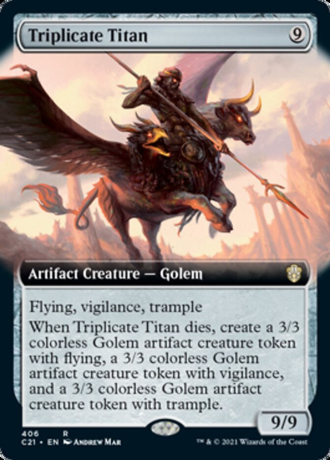Triplicate Titan (C21) / Extended Art