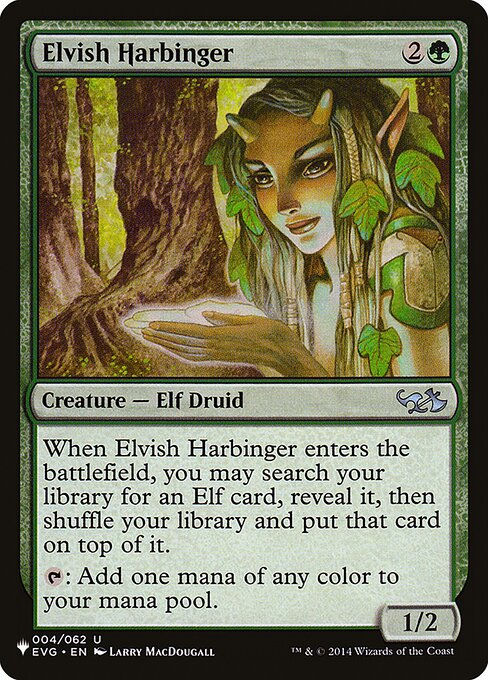 Elvish Harbinger (PLST) (EVG-4)