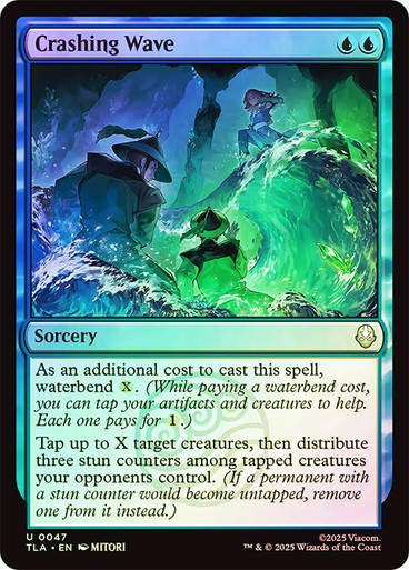 Crashing Wave (TLA) (47) / Foil