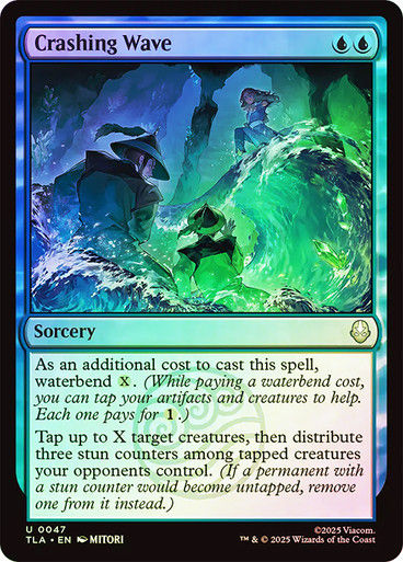 Crashing Wave (TLA) (47) / Foil