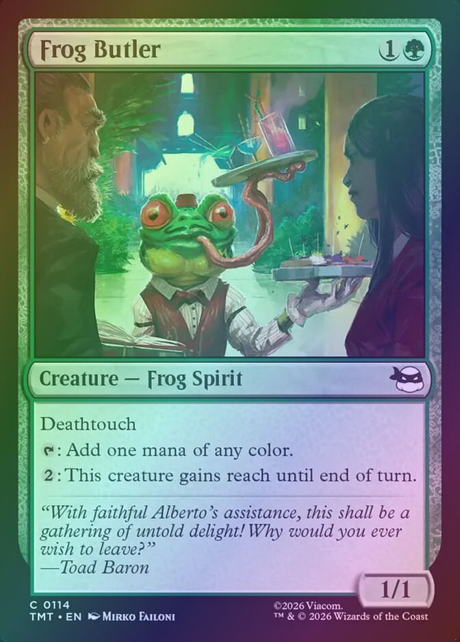 Frog Butler (TMT) (114) / Foil