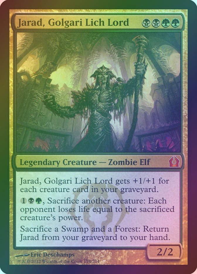 Jarad, Golgari Lich Lord (RTR) (174) / Foil