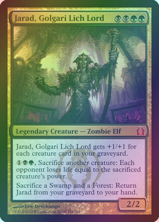 Jarad, Golgari Lich Lord (RTR) (174) / Foil