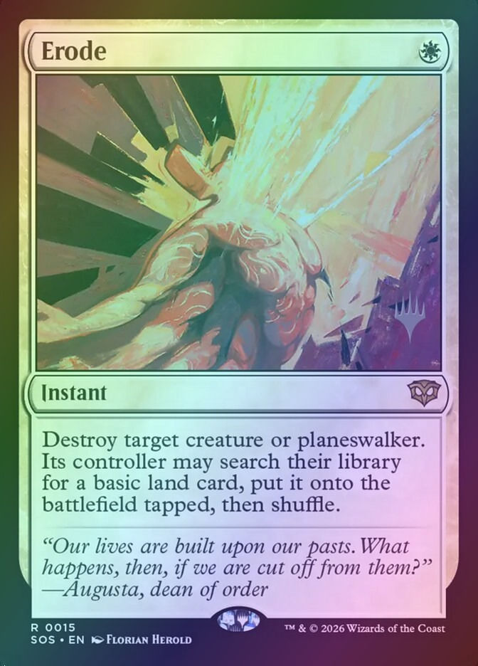 Erode (PSOS) (15p) / Foil