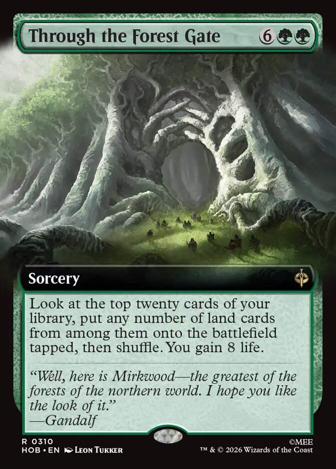 Through the Forest Gate (HOB) (310) / Extended Art