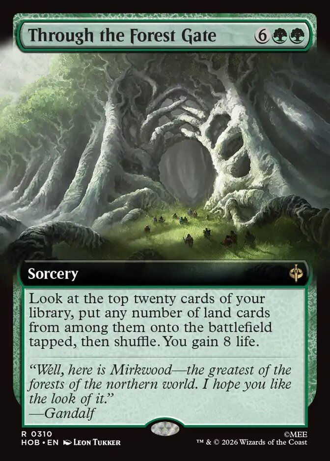 Through the Forest Gate (HOB) (310) / Extended Art