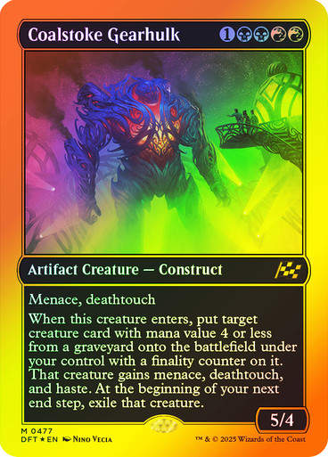 Coalstoke Gearhulk (DFT) (477) / First Place Foil