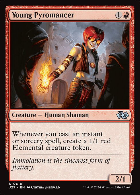 Young Pyromancer (J25) (618)