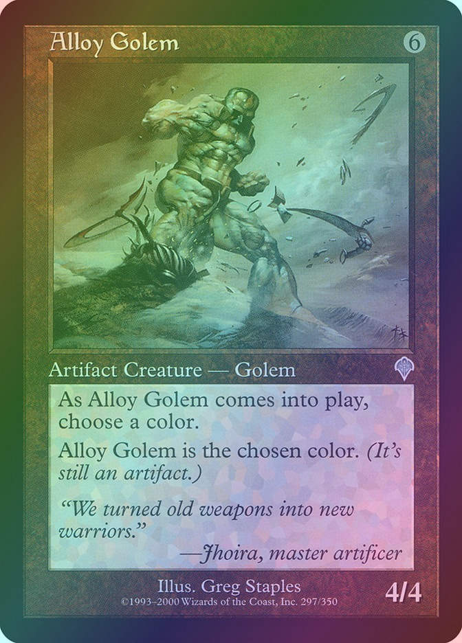 Alloy Golem (INV) (297) / Foil