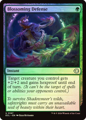 Blossoming Defense (ECL) (167) / Foil
