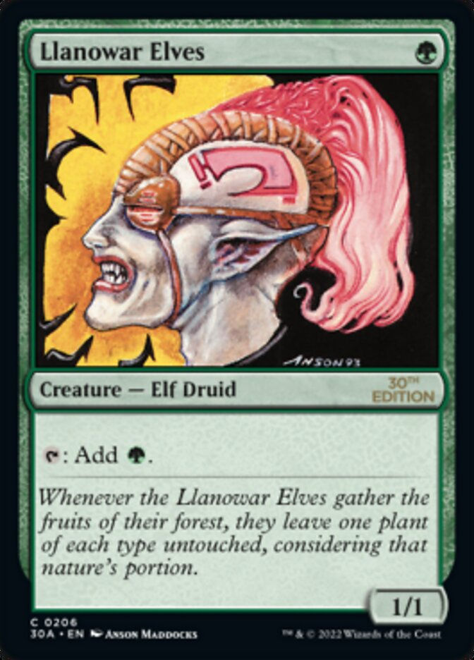 Llanowar Elves (30a)