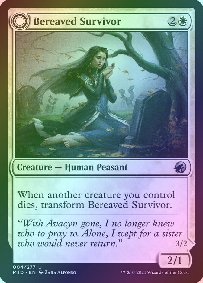 Bereaved Survivor // Dauntless Avenger (MID) (4) / Foil — cara 1 de 2
