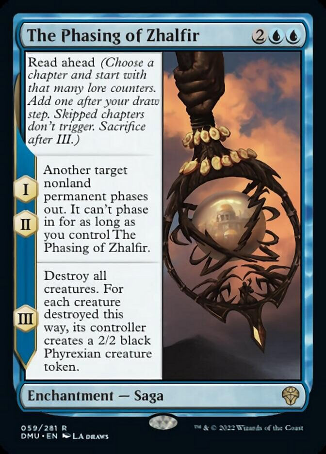 The Phasing of Zhalfir (DMU)