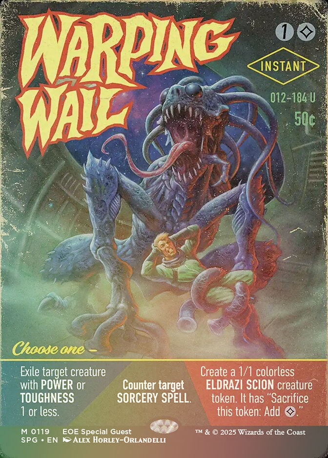 Warping Wail (SPG) (119) / Borderless / Foil